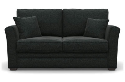 Heart of House Malton 2 Seat Tweed Fabric Sofa Bed -Charcoal Heart of House Malton 2 Seat Tweed Fabric Sofa Bed -Charcoal